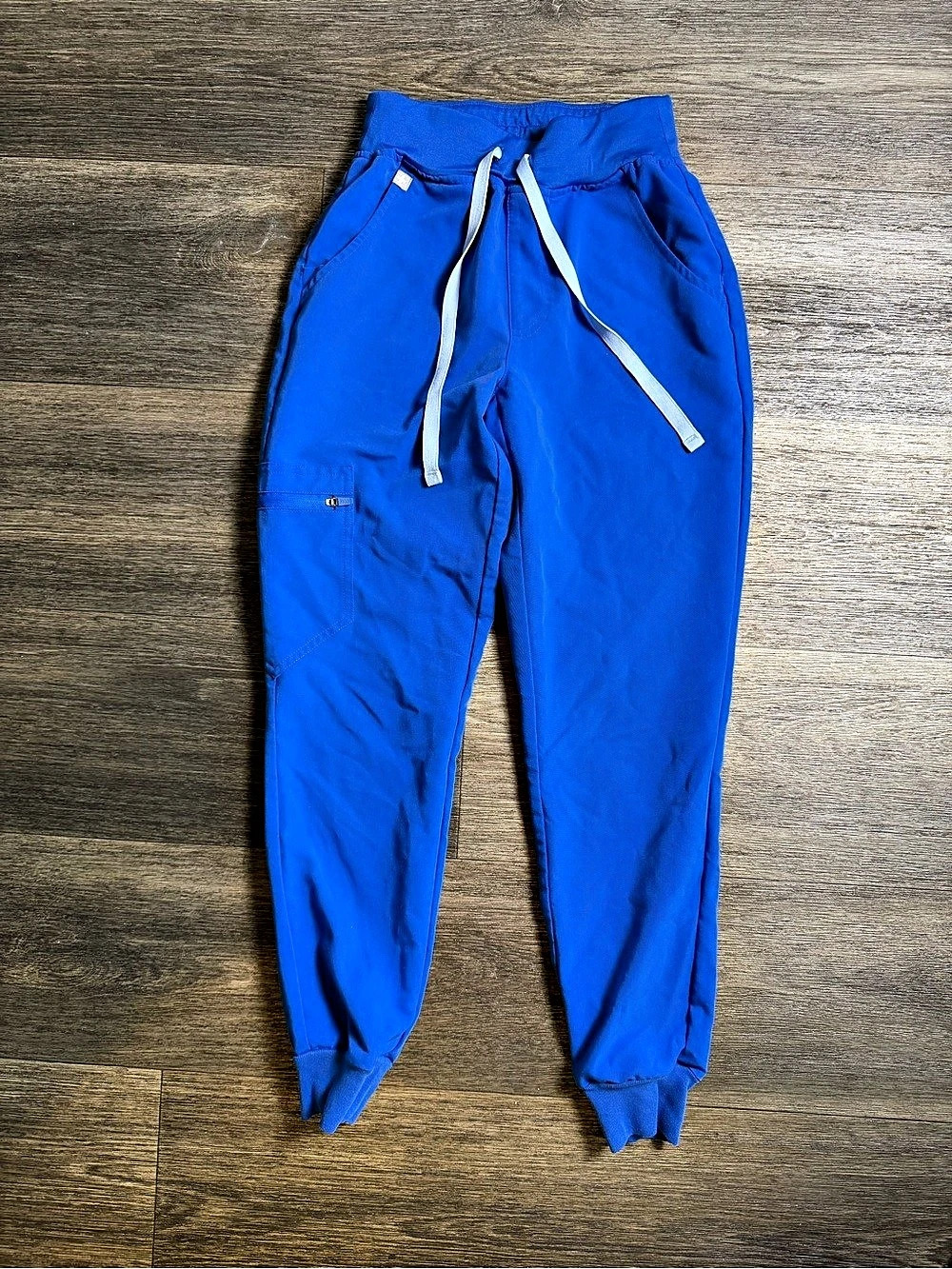 FIGS Zamora Jogger Scrub Pant Blue XXS